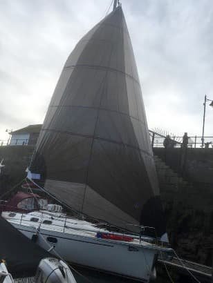 Cruising Code Zero sail
