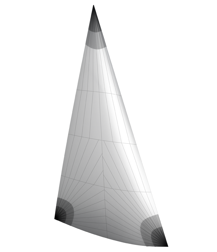 Axia Blue Line Code 50 sail view