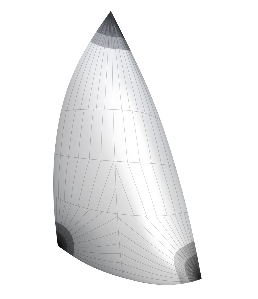 Axia Blue Line Code 70 sail view