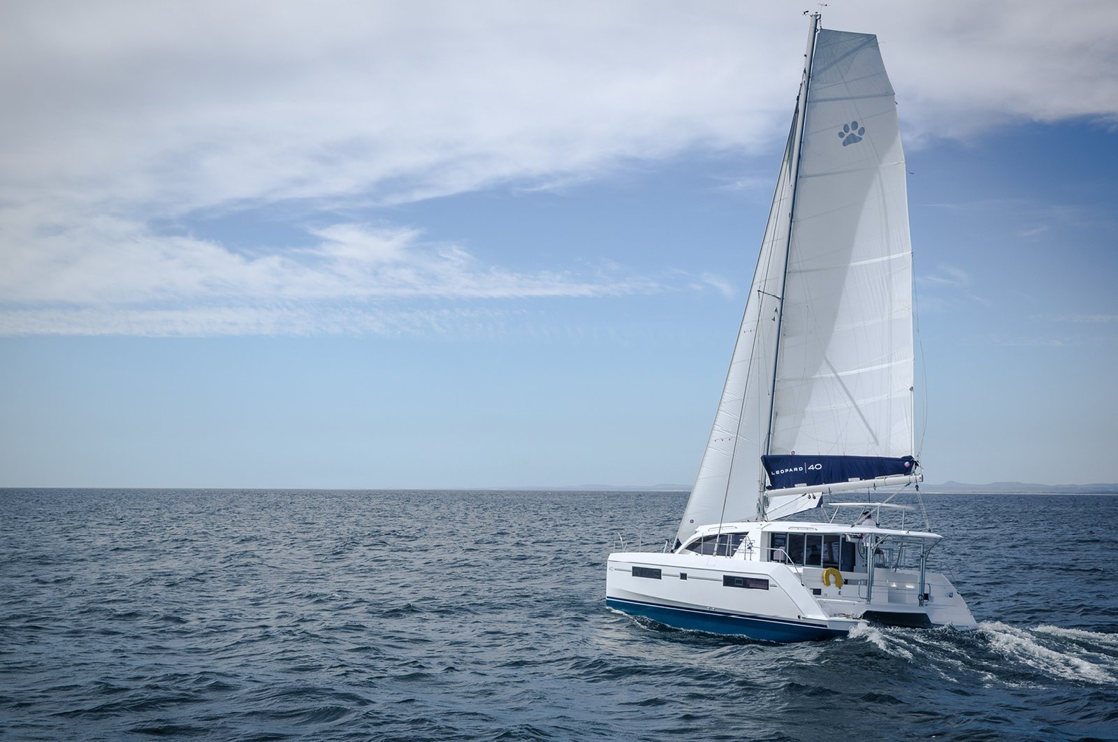 Navigator Series sails shown under load