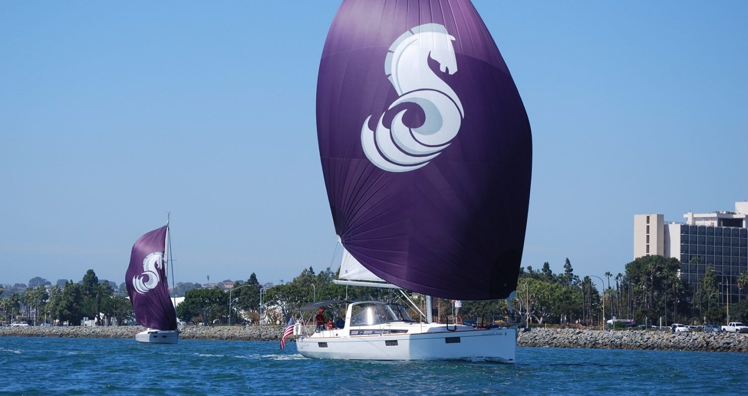 Blue Line Spinnakers downwind sails